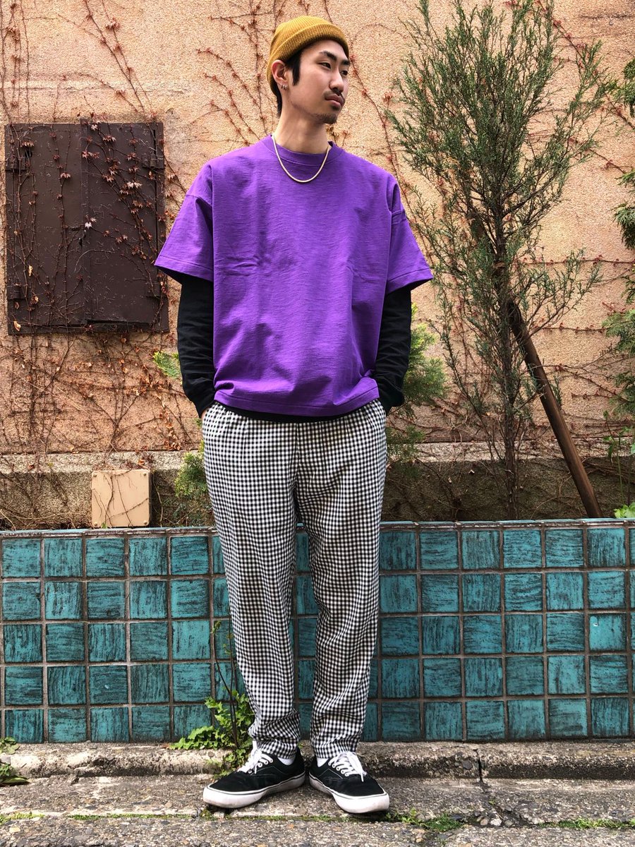 O Xrhsths Wego 京都店 Sto Twitter 今日のスタッフおすすめコーデ 2f メンズ チェックパターンペグトップスラックス T Co Etsmiajrgt 京都 Wego