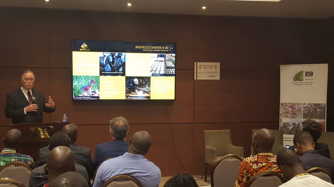 AudreyWamba's tweet photo. Intervention du vice président de B2GOLD CORP, M Neil REEDER , sur les initiatives RSE du groupe particulièrement axées sur l'éducation, l'autonomisation des femmes et la protection de l'enfance.
#rsocotedivoire,#rse,#responsabilite,#b2gold,#comite21,#ambassadeducanada https://t.co/XIcuwcknh2