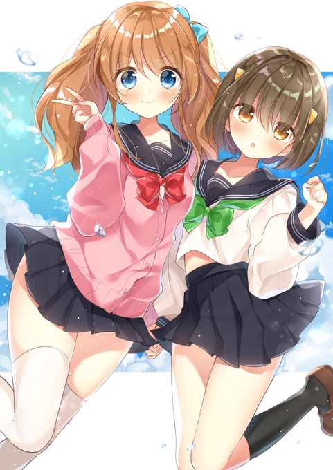 #女の子のイラストだけで興味を持ってくれる方へ届け
?とどけ〜✨ 