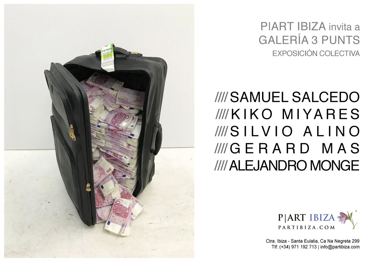 PARTIBIZA's tweet photo. Exposición actual en P|ART IBIZA.
#arte #escultura #exposición #Venta #Ibiza https://t.co/SZQ6ihkZVz