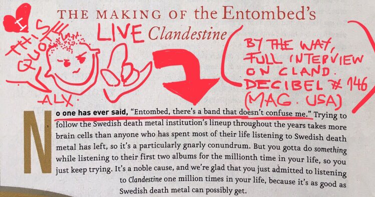 TheEntombed's tweet image. 😁Merci y Perdon @henkebbb rannerydh @rockpodden / :a) > play.acast.com/s/rockpodden/r…
🔥Fat bundles👉 🔥Fat bundles👉shop.entombed.org
🥳Entombed💥Live Clandestine👉17MAY2019!
👋”No one has ever said, ’Entombed, there’s a band that doesn’t confuse me.’” Thanks @decibelmagazine❤️