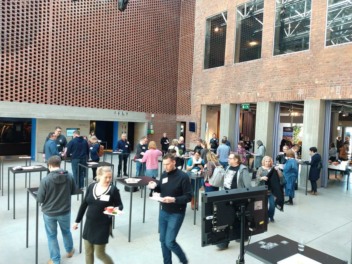 Puustinen_k's tweet photo. #kohtio2019 Kahvia ja positiivisuutta #positiivinenCV https://t.co/7OAFBljrdc