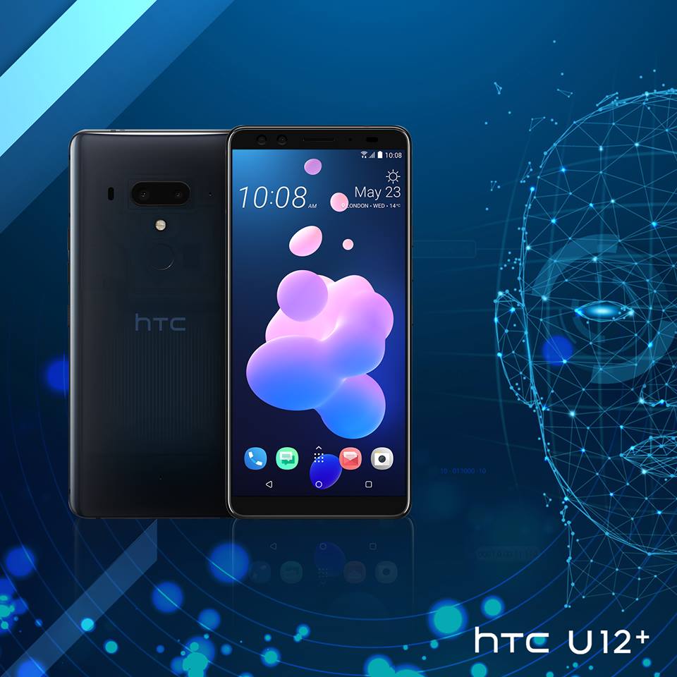 HTCro's tweet photo. Deblochează-ți telefonul HTC U12+ cu funcția de recunoaștere facială. Mai rapid și mai comod. :) https://t.co/iOHdZieSEx