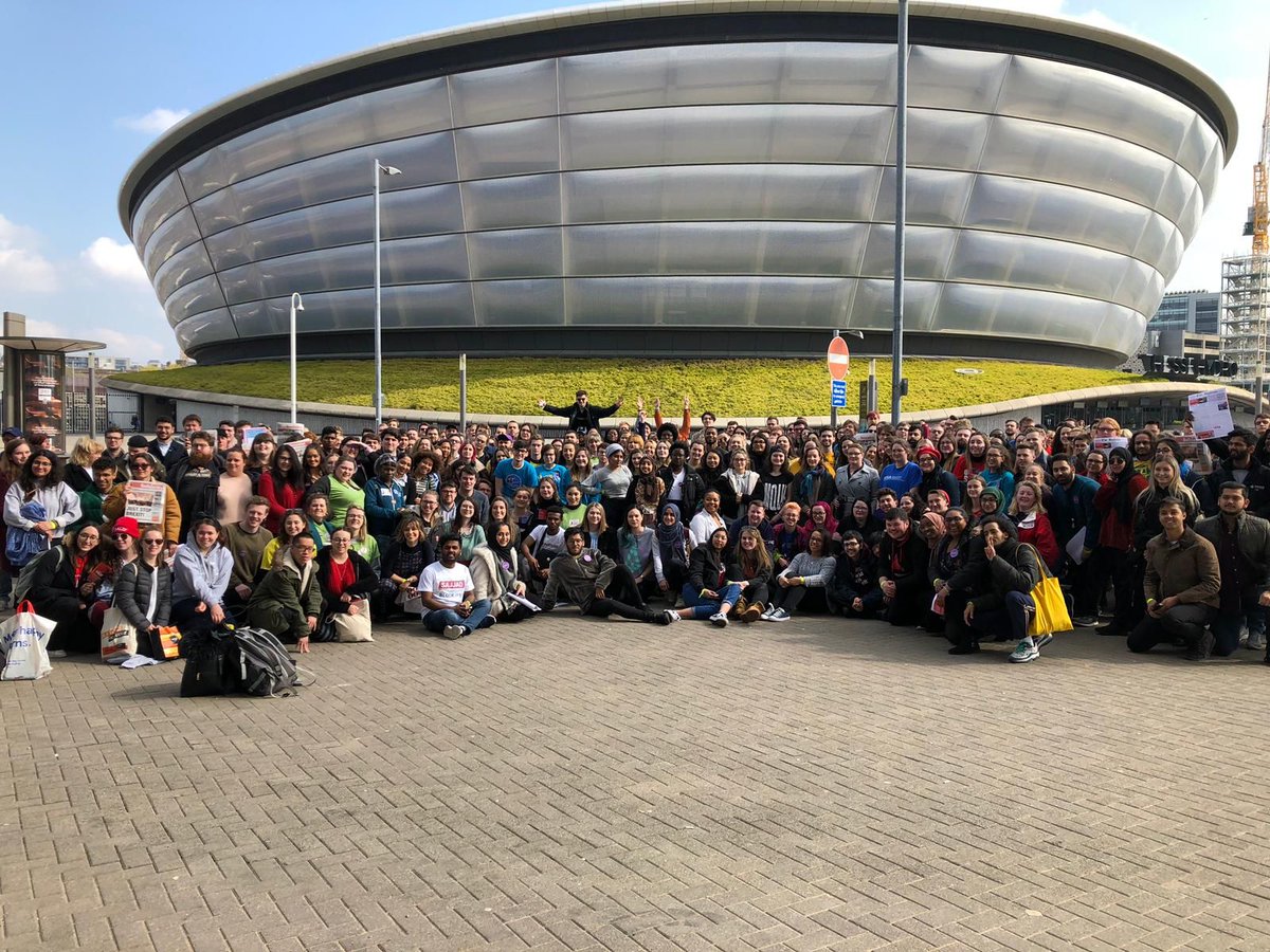 📸 Photo taken 📸 In support of the decriminalisation of abortion in the UK #TrustUs

#NUSConference