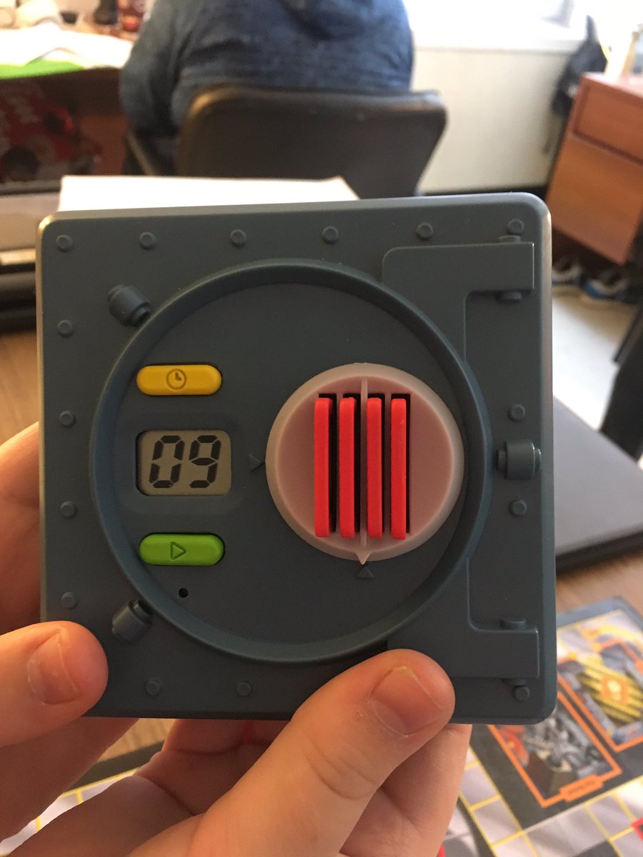 MichelleKisil's tweet photo. We managed to #BreakTheSafe with 9 minutes left! Such a sense of accomplishment for this student! #proud #thisishowesel #cooperative #boardgames #teachskills through play while strengthening #relationships @McHughEduCentre @CrossroadCentre https://t.co/XBAdyH0nwJ