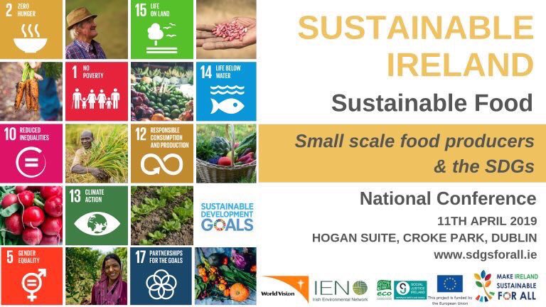 CottageMarkets's tweet photo. We are here today at the Sustainable Ireland conference in @CrokePark pop over and say hello! #SustFood2030 https://t.co/akws8hvWes