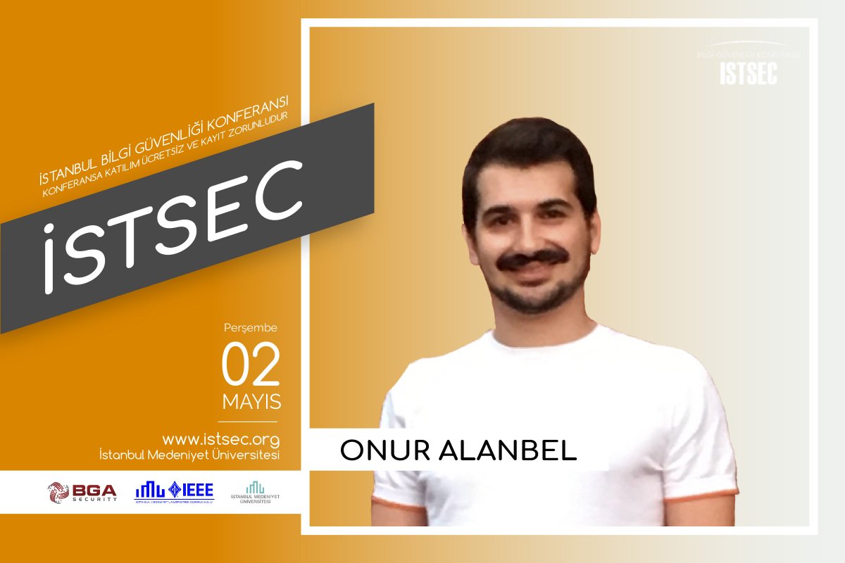 İstanbul Bilgi Güvenliği Konferansı için kayıtlar tamamlanmak üzere! Konuşmacılar, detaylı bilgi ve kayıt için; istsec.org