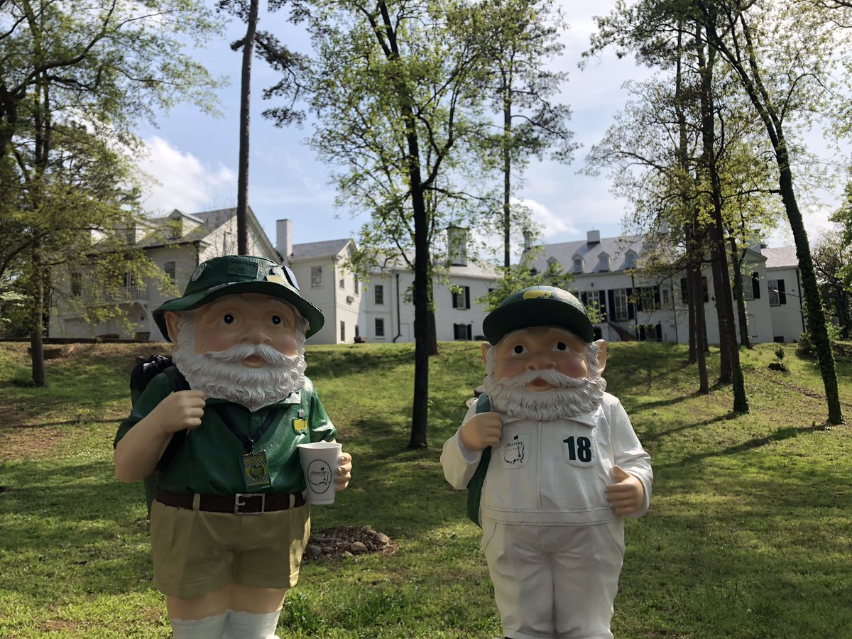 Master’s Gnomes 2019:
These guys are having a blast seeing Aiken!!! #willcoxinn #hitchcockwoods #greenboundary #banksia #visitaiken #aiken4golf #masters2019