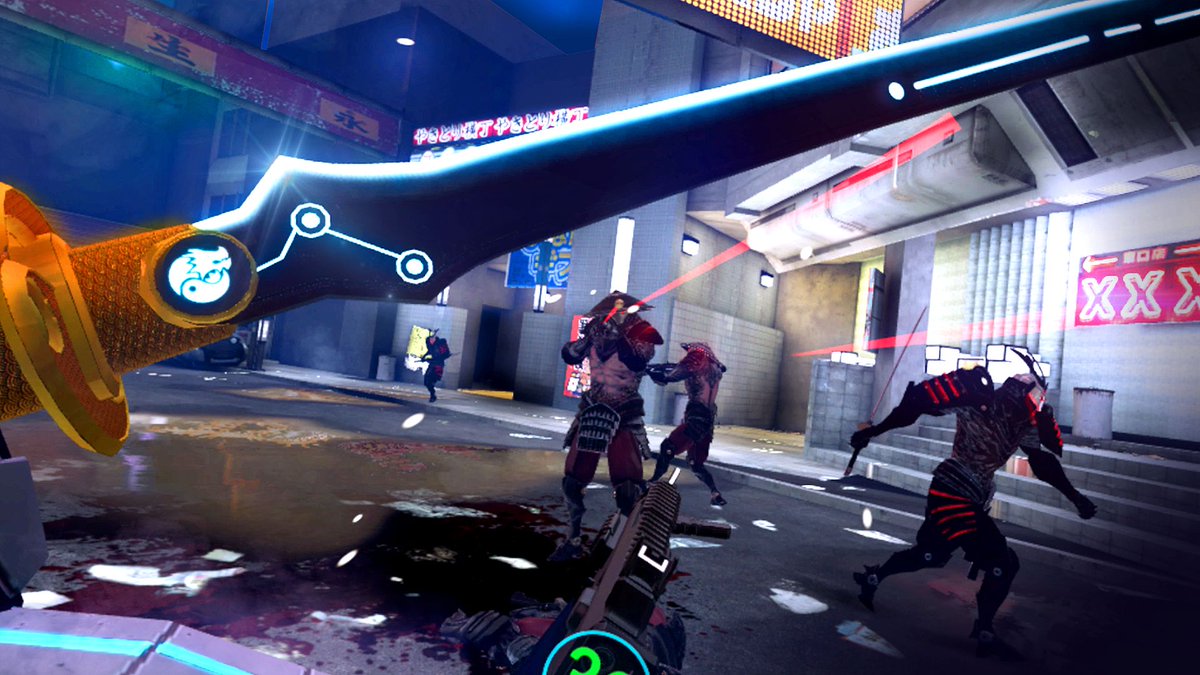 Cyberith's tweet photo. Earlier this year, we  have launched the First-Person-Shooter Virtual Army: Revolution and the  Ninja Action Game Sairento VR on our Cyberith Arcade Content Distribution System. The next fully optimized arcade title we are  launching now is Dreadhalls. #Cyberith #Virtualizer #VR https://t.co/3iTlwohKEK