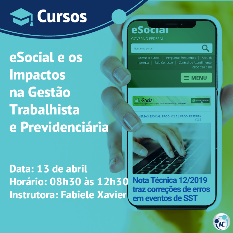 incentivocerto's tweet photo. Como está a adaptação da sua empresa às mudanças exigidas pelo eSocial? Se ainda existem dúvidas e dificuldades no envio das informações ao governo federal, venha participar do nosso curso "eSocial e os Impactos na Gestão Trabalhista e Previdenciária"! ✍️📚 https://t.co/jsRNxq5ioJ