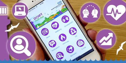 All icons and graphics designed by @NHSCreative for inside the @DCHFT new staff app in line with existing branding.

#staffengagement #appdesign #nhscomms #digitalNHS