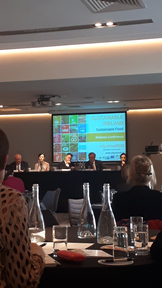 Claire_ONeillOS's tweet photo. "Reimagining the future to be economically viable, environmentally sustainable and socially desirable" Dr Sean Healy of @SocialJusticeI that's the challenge  #SustFood2030 https://t.co/oFmOhJEnw7