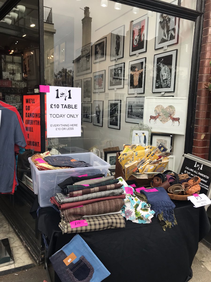 Back on Saturday - our £10 table - featuring lengths of great fabric for seamstresses out there! <a href="/Teddington_Town/">Teddington_Town</a> <a href="/TeddingtonC/">Teddington Together</a> <a href="/TeawithRachael/">Rachael Kinsella</a> <a href="/TLTeddington/">TL Teddington 💙</a> <a href="/m2mmarketTW11/">mum2mumTW11</a> #closingdown