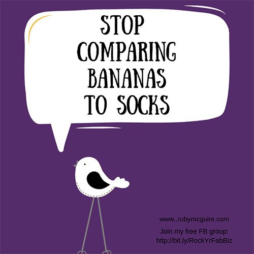 Mind Your Own (Coaching) Business, Stop Comparing &amp; Feel Better | By Ruby McGuire thecoachingtoolscompany.com/mind-your-own-…