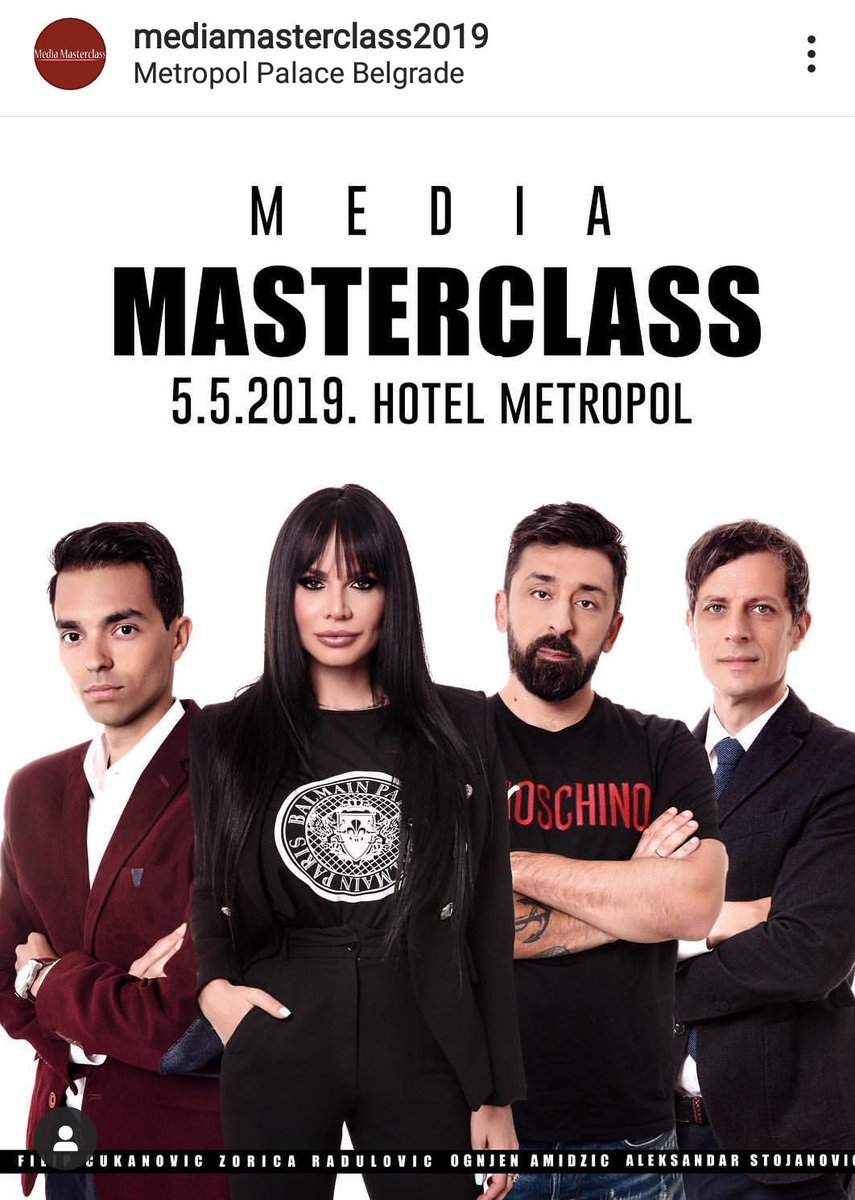 Ana Novakovic On Twitter Media Masterclass Za 12 000 Rsd Slogan