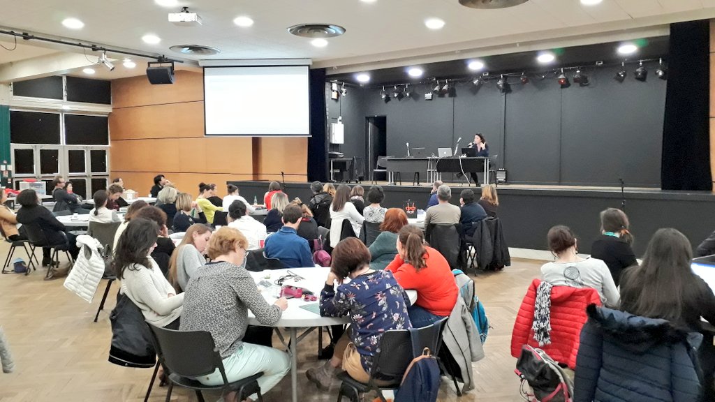C'est parti pour la journée SARADV ! Thématique du jour : un hackathon sur prérequis pour l'apprentissage du braille. Intervention de Dannyelle Valente en cours...