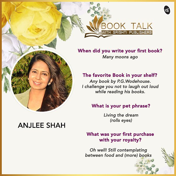 Srishtipub's tweet photo. Get to know your favorite author better with #BookTalkWithSrishti.
We ask popular author Anjlee Shah a few candid questions about her inspiration for writing and interesting experiences as an author.
@shahanjlee https://t.co/TLZixWyJrV