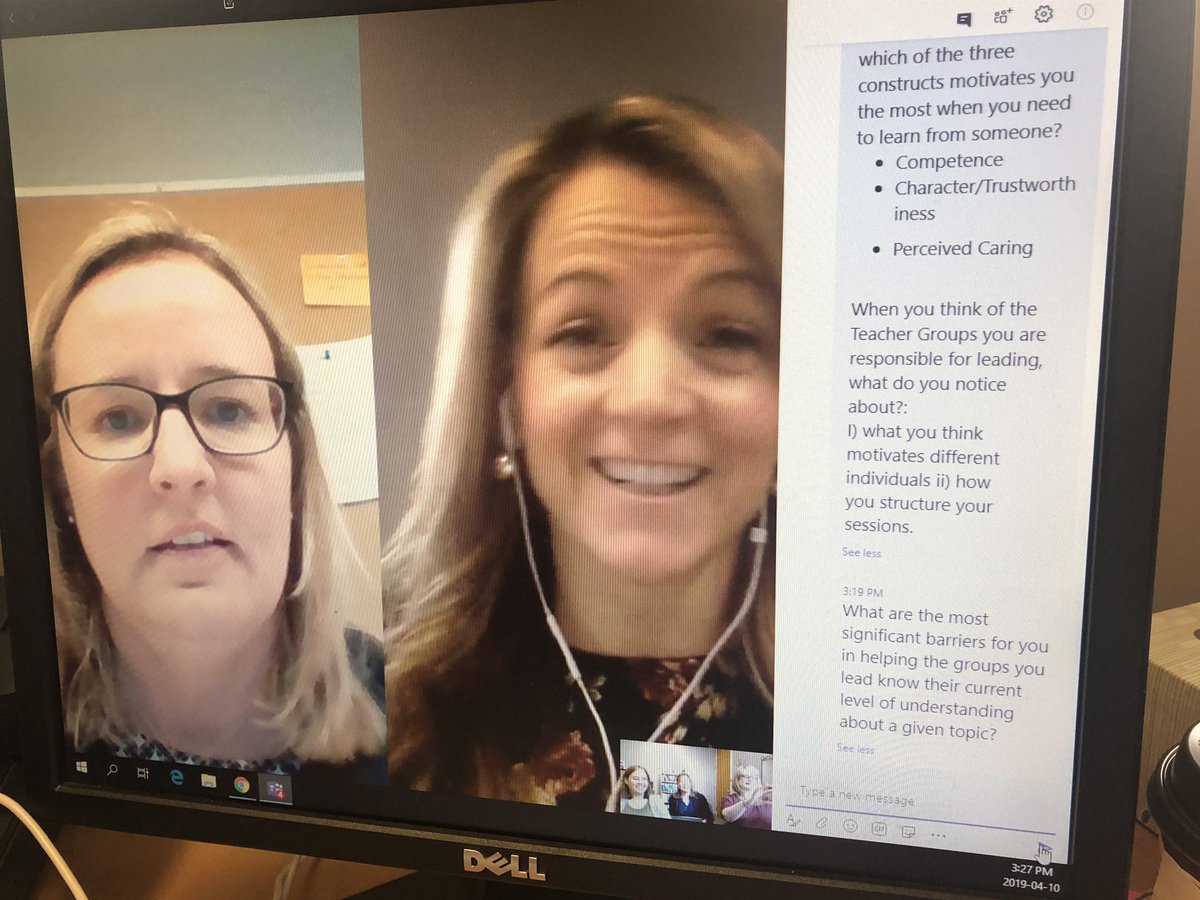 MMstanley11's tweet image. Appreciative of @akillianedu @Edumomma1 @miller_shereen n @MsR0th for having Chapter 2 of our book study via Teams chat #learningthroughdoing