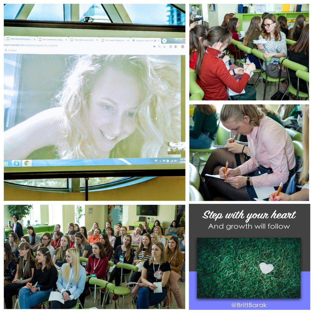 BrittBarak's tweet image. Last weekend I did 3 things for the 1st time:

(1) giving a *remote* (2) Career Un-Planning workshop

Had to wait for the photos to see everyone participating &amp;amp; most importantly- smiling 🤗

Thank u  #IWD19 @WomenTechmakers Ukraine! was a pleasure❤

#WomenInTech #diversityintech