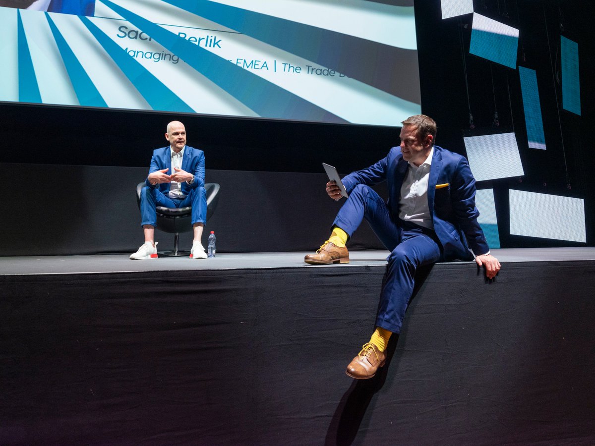 Vielen Dank an Sacha Berlik von <a href="/TheTradeDesk/">The Trade Desk</a> für die spannenden Einblicke! Nun freuen wir uns auf viele weitere interessante Speaker. #dex19