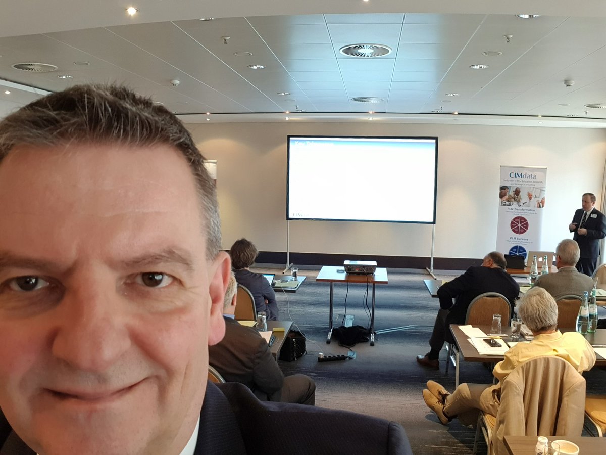 glitjens's tweet image. YES, I am really here #PLM4um #Frankfurt #CIMdata