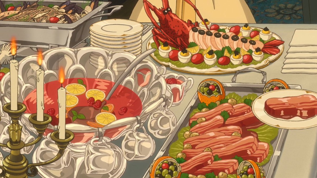 SayCoolEnglish's tweet image. ⠀
คือวาดภาพอาหารได้น่ากินมั่กกกก
#StudioGhibli #Ghibli 
 ⠀