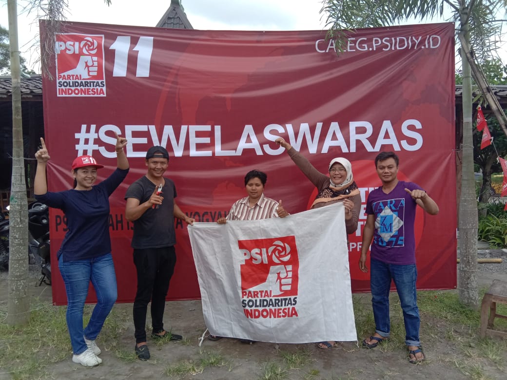 Untuk Indonesia Maju. Menangkan Jokowi Pilih <a href="/psi_id/">DPP PSI</a> #UdahUdahPSIaja