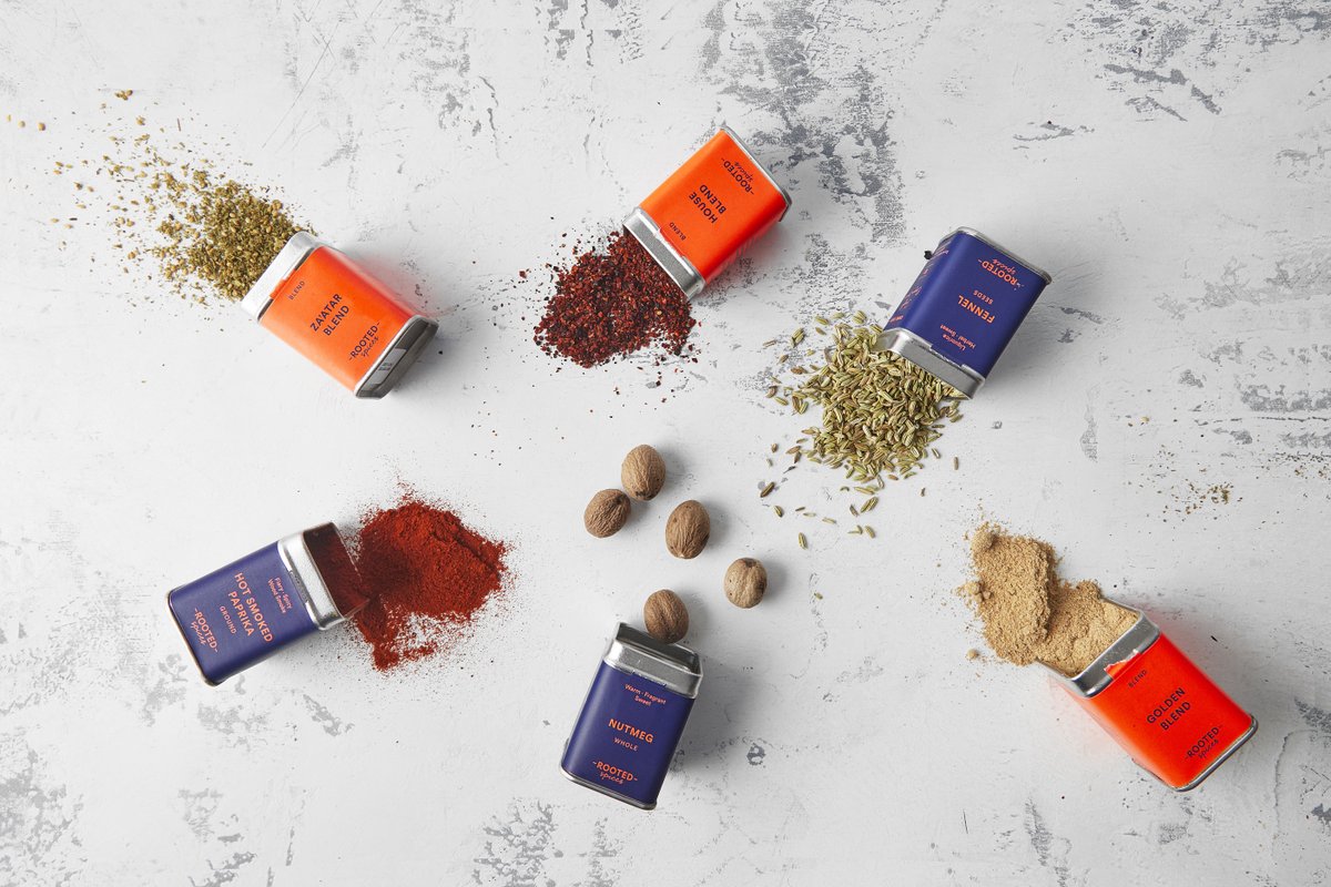 Not all spices are born equal 🔥 <a href="/ROOTEDspices/">ROOTEDspices</a> are rethinking the spice rack and bringing the heat in the kitchen in a fresh (literally) new way 🤤 And we've got 4 cracking ways to use them (and a cheeky discount) ➡️➡️ po.st/fFnkns