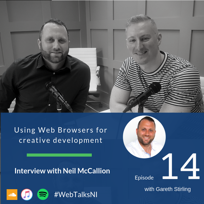 WebTalksNI's tweet photo. Pushing the web browser further
@njmcode co-organiser of @belfastjs discusses creative development to deepen your learning
Spotify ➡️ https://t.co/prJ6Sz9JB1
iTunes➡️ https://t.co/MNDbXkqGRu
Soundcloud ➡️ https://t.co/R1KouT51ea
#WebTalksNI #BelTech19 #BelfastJS https://t.co/hJCLsq3VE7