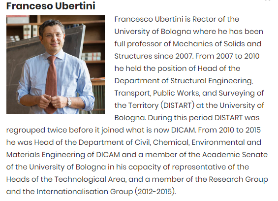 euatweets's tweet photo. #EUABoard2019 election results: Francesco Ubertini, Rector of @UniboMagazine (Italy), has been elected EUA Board member and will serve from 2019 to 2023. Congratulations! #EUA2019Paris https://t.co/3eDk9Accol