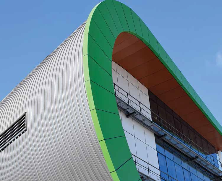 KingspanIP_MENA's tweet photo. #CaseStudy

#KingZip #infiniti was used to create #MoroHub's roof which cascades down to form the facade on one end of the structure, forming the letter D which is a reference to #DEWA - the parent company. 

Explore more: https://t.co/pTvUwn7ek4

#Kingspan #LeedPlatinum https://t.co/02uZlJusIo