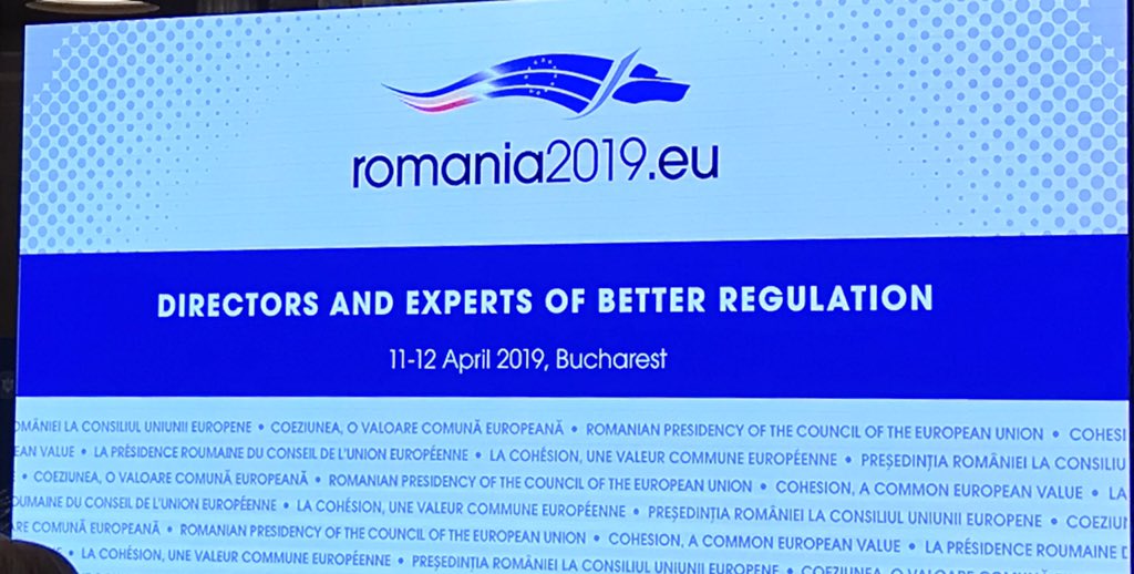 anulaitinen_'s tweet photo. Paremman sääntelyn kokous Bukarestissa. KOM esittelee tilannetarkastelun keskeisiä havaintoja, tiedonanto julkaistaan ensi viikolla. #betterregulation #DEBRmeeting #stocktaking https://t.co/CvlcsFZpny