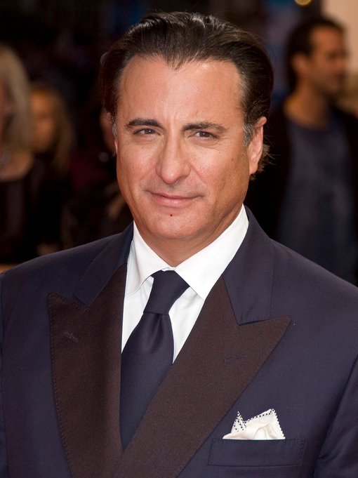 April 12: Happy 63rd birthday to actor Andy Garcia (\"When A Man Loves A Woman\") 