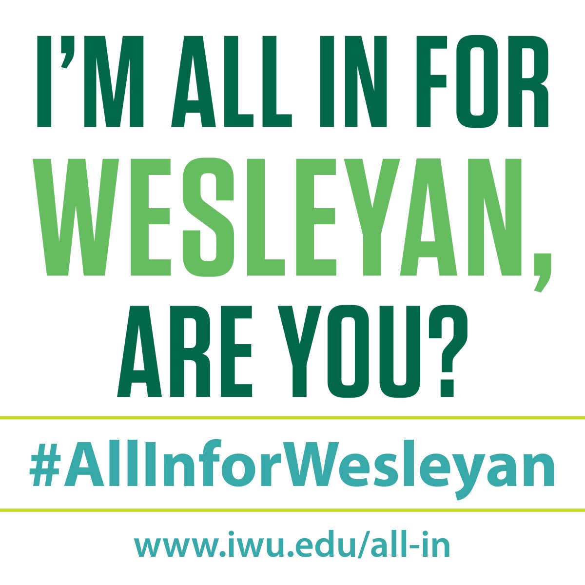 kyle_griffith's tweet image. Today’s the day!

advance.iwu.edu/portal/all-in

#allinforwesleyan #IWU1850