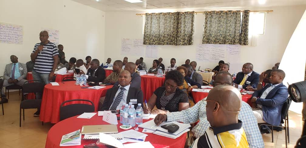 min_waterUg's tweet photo. #MWEworks: The Deputy Head of @mopsuganda Deborah Katuramu has addressed @min_waterUg Senior Management Members at the Retreat &amp; Leadership Training taking place at Mt. Elgon Hotel in Mbale district. #SMM. @StateHouseUg @HonKibuule @DrKitutu @okidi64 @MosesWatasa @UgandaMediaCent https://t.co/IJt7Ui63Vu