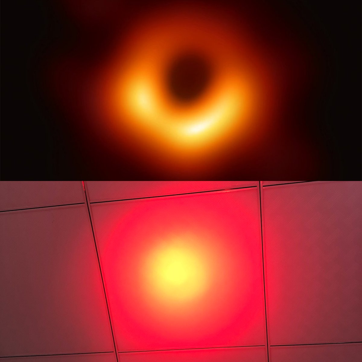 FenixProducts's tweet photo. The First 'Black Hole' Pic 😝
Guess which flashlight beamshot it is.

#blackhole #fenixlight #flashlight https://t.co/9DyMFucYWO