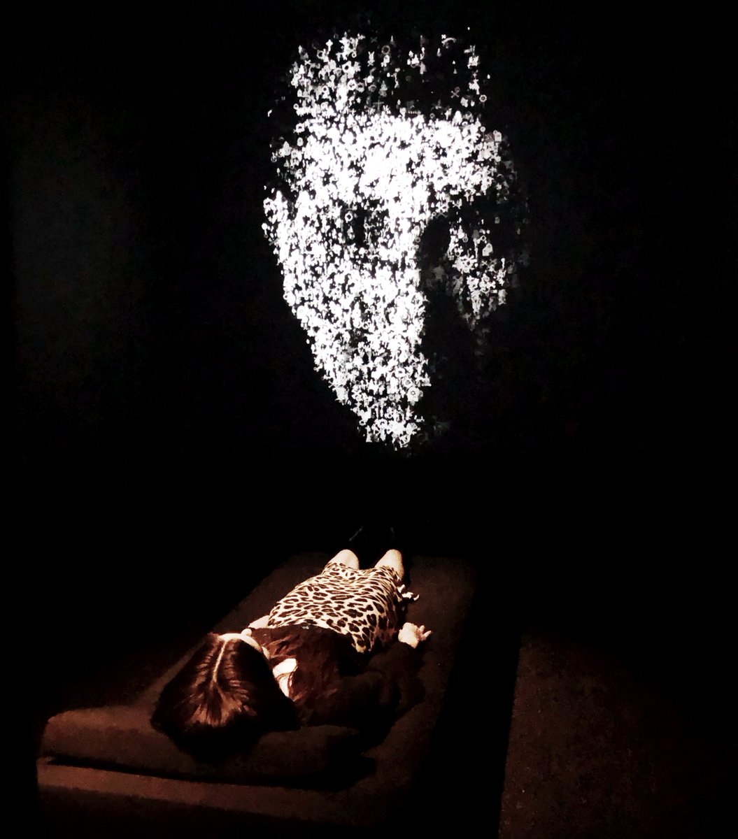 TheJewishMuseum's tweet image. We're counting down to the opening of #LeonardCohen with a featured artist per day. Opening tomorrow, #AriFolman’s "Depression Chamber" allows one visitor at a time into a dark room to confront the demons of depression, a theme throughout Cohen’s work: bit.ly/2Z4536n