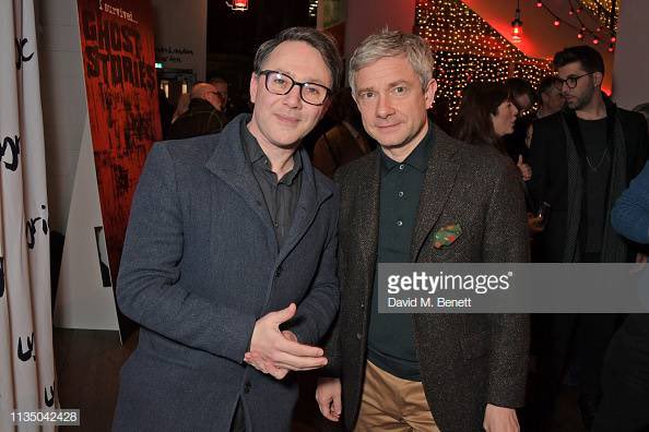 Martin Freeman at the Ghost Stories Press Night after party on april 5th. (Photo by David M. Benett/Getty Images)