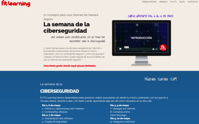 No os perdáis la SEMANA DE LA #CIBERSEGURIDAD. Un novedosos proyecto para concienciar a las personas sobre el buen uso de #internet y la importancia de la #seguridad en medios digitales. Totalmente gratuita, se desarrolla del 6 y al 10 de mayo bit.ly/2VDPpfI ¡Apúntate!