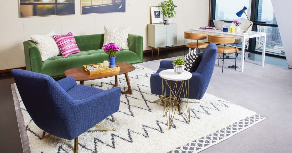 dwarpool's tweet image. HGTV Magazine Editors Have the Most Ingenious Tricks for Modernizing a Dull Office elledecor.com/design-decorat…