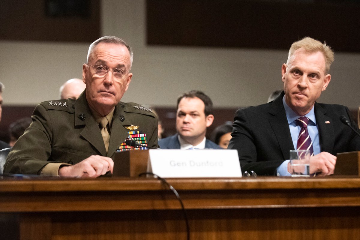 The Joint Staff 🇺🇸 (@thejointstaff) on Twitter photo “Space is no longer a sanctuary...our current organizational construct was built before space was a contested domain.”
Read more about the <a href="/DeptofDefense/">Department of Defense 🇺🇸</a>'s #SpaceForce proposal to the #SASC to maintain space dominance: go.usa.gov/xmgHf (2/2) “Space is no longer a sanctuary...our current organizational construct was built before space was a contested domain.”
Read more about the <a href="/DeptofDefense/">Department of Defense 🇺🇸</a>'s #SpaceForce proposal to the #SASC to maintain space dominance: go.usa.gov/xmgHf (2/2)