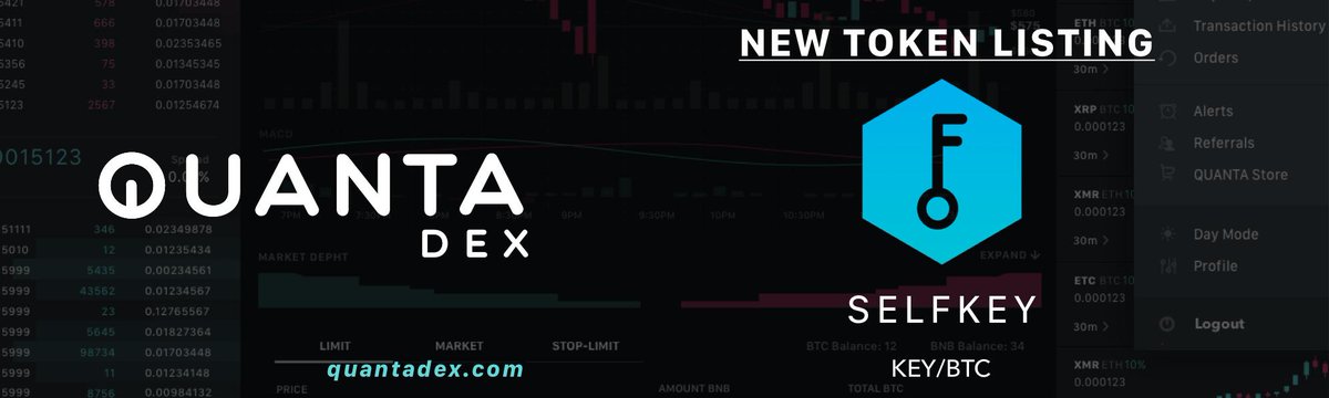 QuantaDex's tweet image. @selfkey is listed on QUANTADEX.  SelfKey’s blockchain-based, decentralized digital identity system gives users complete control over their personal identity information.  #quantadex #crypto #btc

Start trading at trade.quantadex.com/mainnet/exchan…