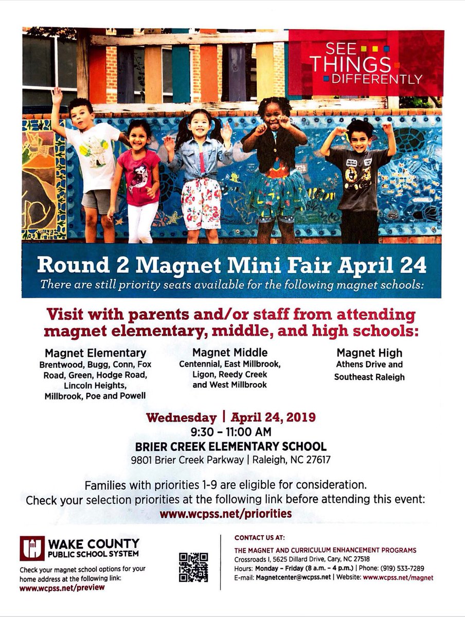 PowellesPLAY's tweet photo. Come see us April 24th⁦ at Round 2 Magnet Mini Fair! @wcpssmagnets⁩ ⁦@PowellesPLAY⁩ ⁦@PowellPTA⁩ ⁦@WCPSS⁩ https://t.co/bNrdGQ4uFB
