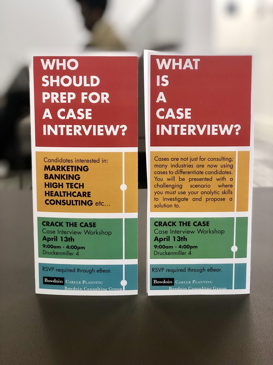 Polar Bears, remember to sign up on eBear for the Crack the Case Workshop happening THIS SATURDAY‼️