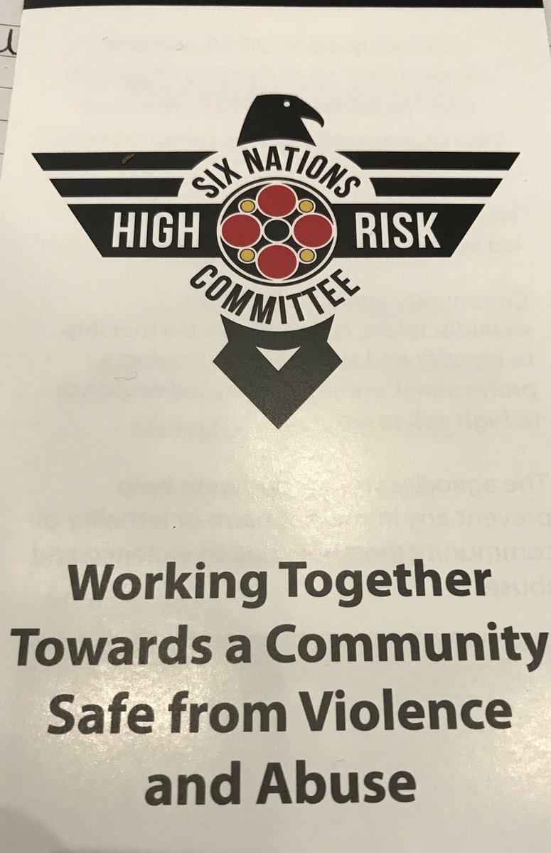 Faymus1's tweet image. Six Nations was the first to implement the VTRA process in Canada. Miigwech for your teachings about how your community agencies work together against domestic violence and supporting members during tradgedy. Trauma should not be normalized. @WikyBoardEd #nactatr