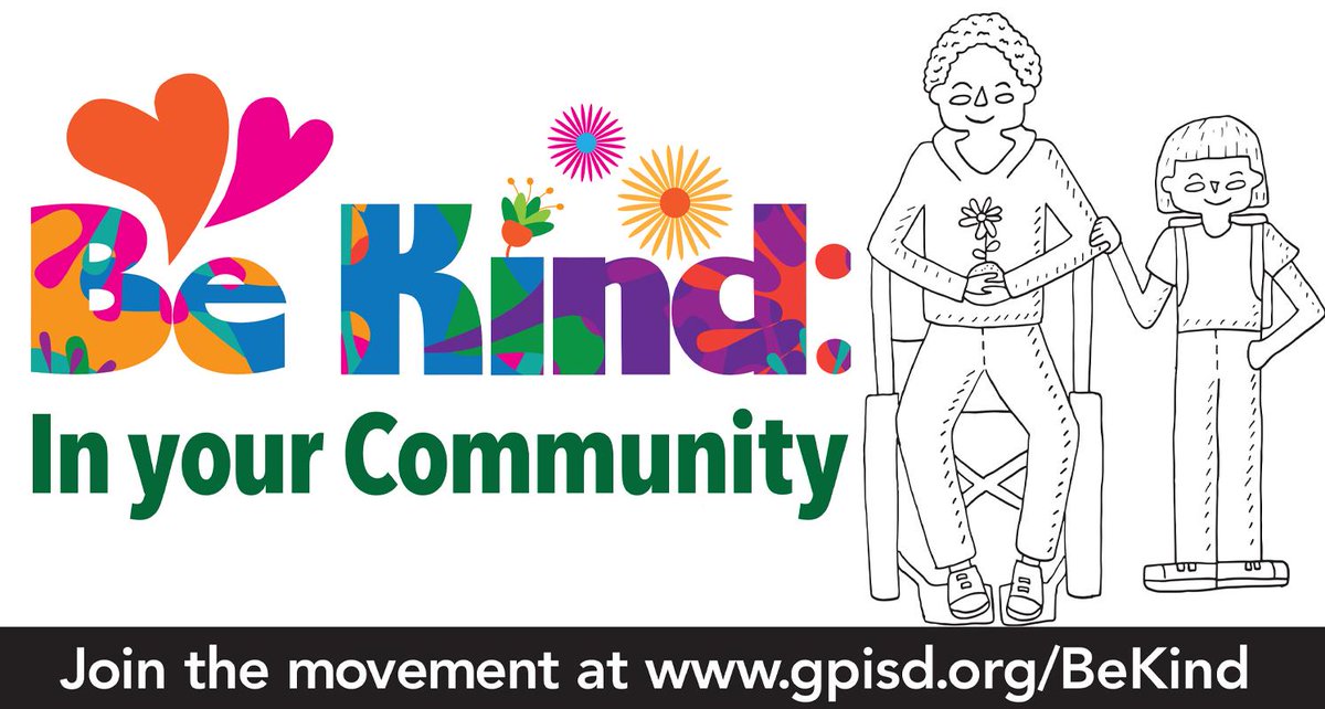 GpisdH's tweet photo. During April, @grandprairieisd #BeKindInYourCommunity partners: @GrandPrairiePD @GPTXlibrary @GrandPrairieTX_ @GPFFA3255 @BettyWarmackLib @epicwatersgp are holding school supply drives! You can drop off school supplies to any of these locations. #BekindGPISD https://t.co/39MVwqBAKY
