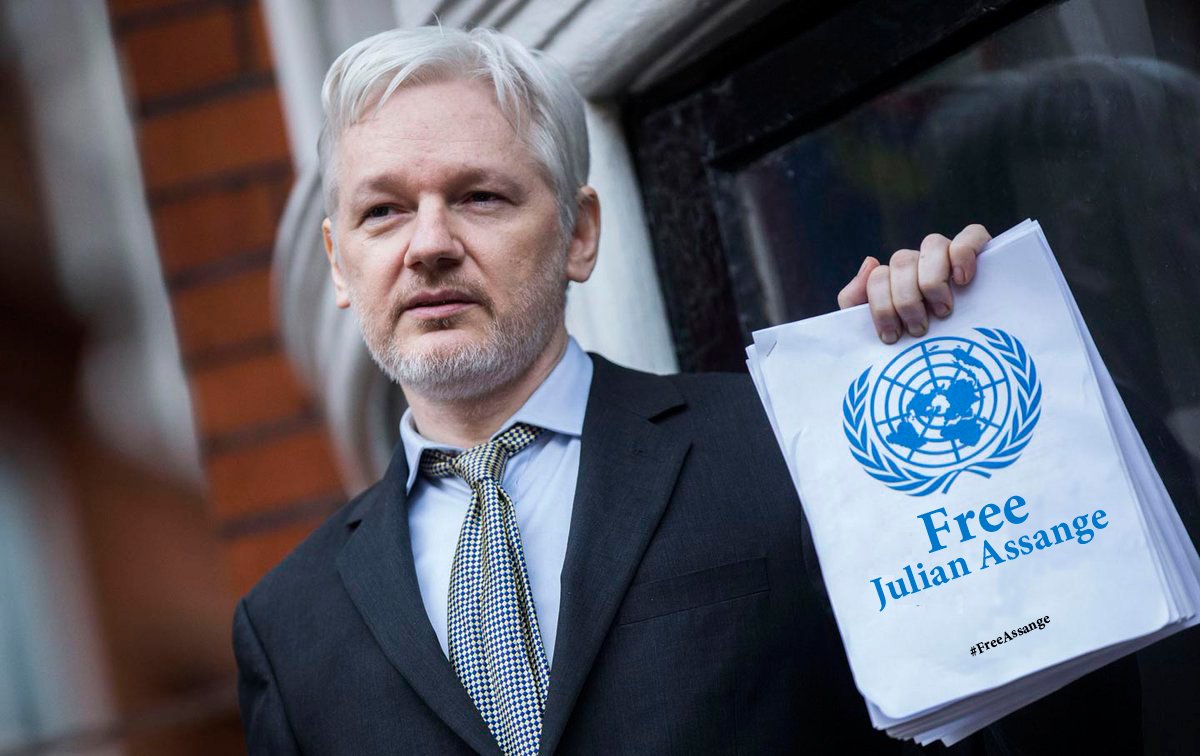 #Assange #FreeAssange #WikiLeaks