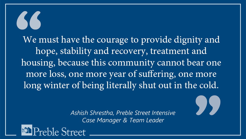 PrebleStreet's tweet photo. On Monday, dozens of people traveled in the snow to Augusta to support #LD1337 — aka H.O.U.S.E. This legislation would support recovery and create stability for our most vulnerable community members who are struggling with #homelessness and #opiateusedisorder. #mepolitics https://t.co/4kPIZnieKR