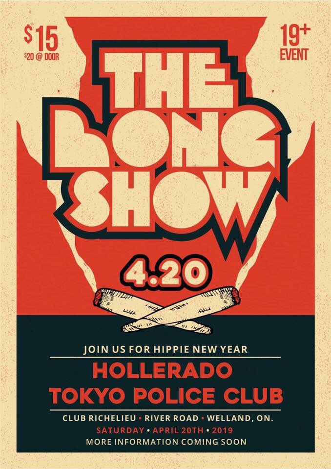 Come in on Record Store Day and fill out a ballot to win tickets to see Tokyo Police Club and Hollerado at The Bong Show April 20th In Welland!
#thebongshow #hippienewyear #tokyopoliceclub #tpc #hollerado #recordstoreday #rsd #rsd2019