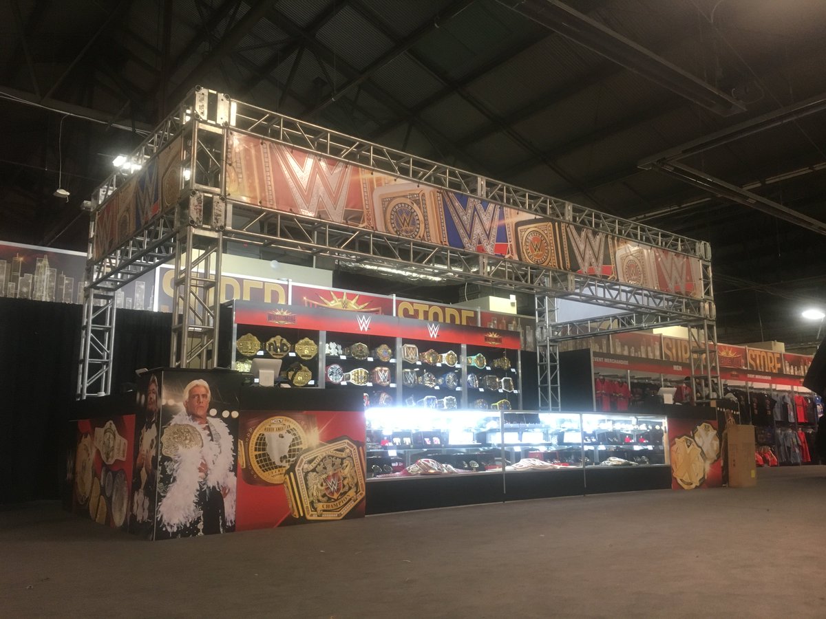 MainGate's tweet photo. We were thrilled to have been part of another @WrestleMania event last weekend. Shout out to our team for a job well done! #PoweredByMainGate https://t.co/BdoPS4dnZq